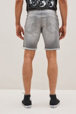 Next Jeansshorts Jeansshorts mit Stretch im Slim Fit (2-tlg)