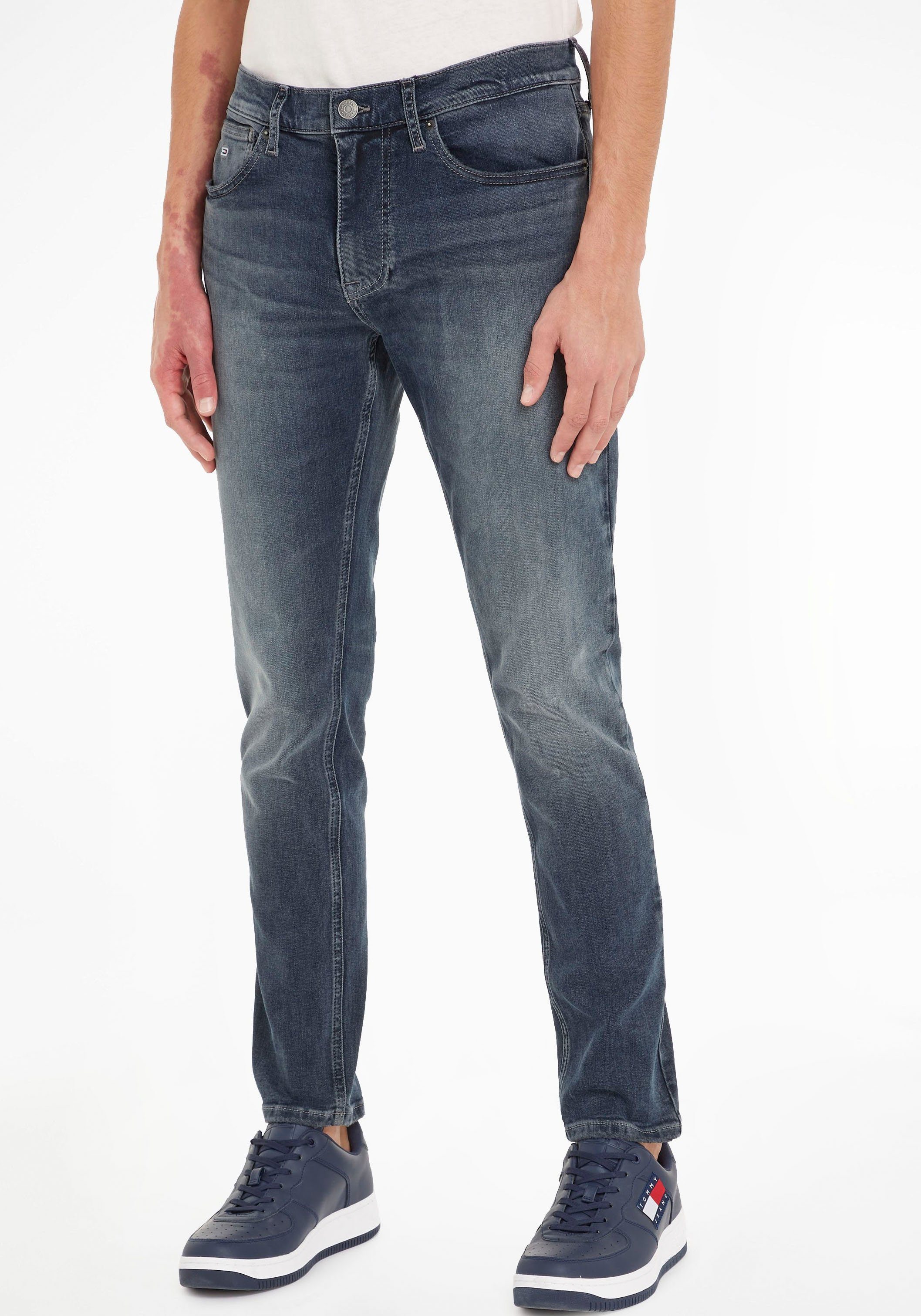 Tommy Jeans 5-Pocket-Jeans AUSTIN SLIM TPRD Blue Black