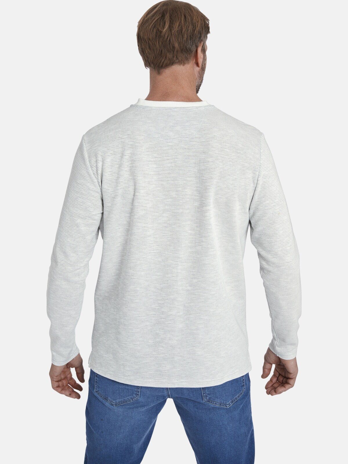 Jan Vanderstorm Sweatshirt REGINALD mit seitlichen günstig online kaufen