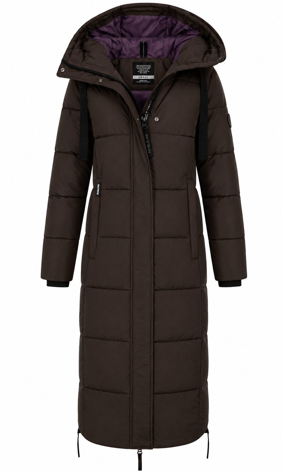 SUBLEVEL Steppmantel Damen Winter Jacke Mantel Parka Steppjacke Steppmantel Extra Lang 124