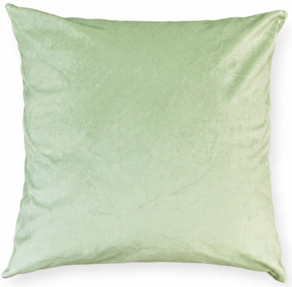 OTTO home Kissenhülle VELVET UNI, (1 Stück), Kissenhülle (50 x 50 cm), ohne Füllung, mit Reißverschluss