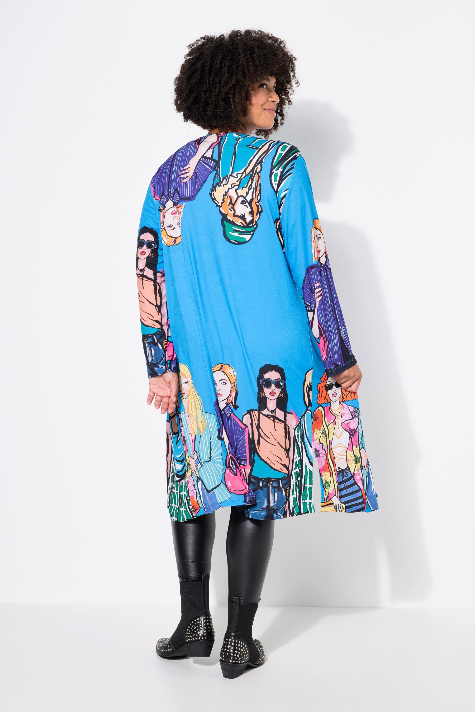 Angel of Style Sommerjacke Kimono Jersey Frauen-Motive