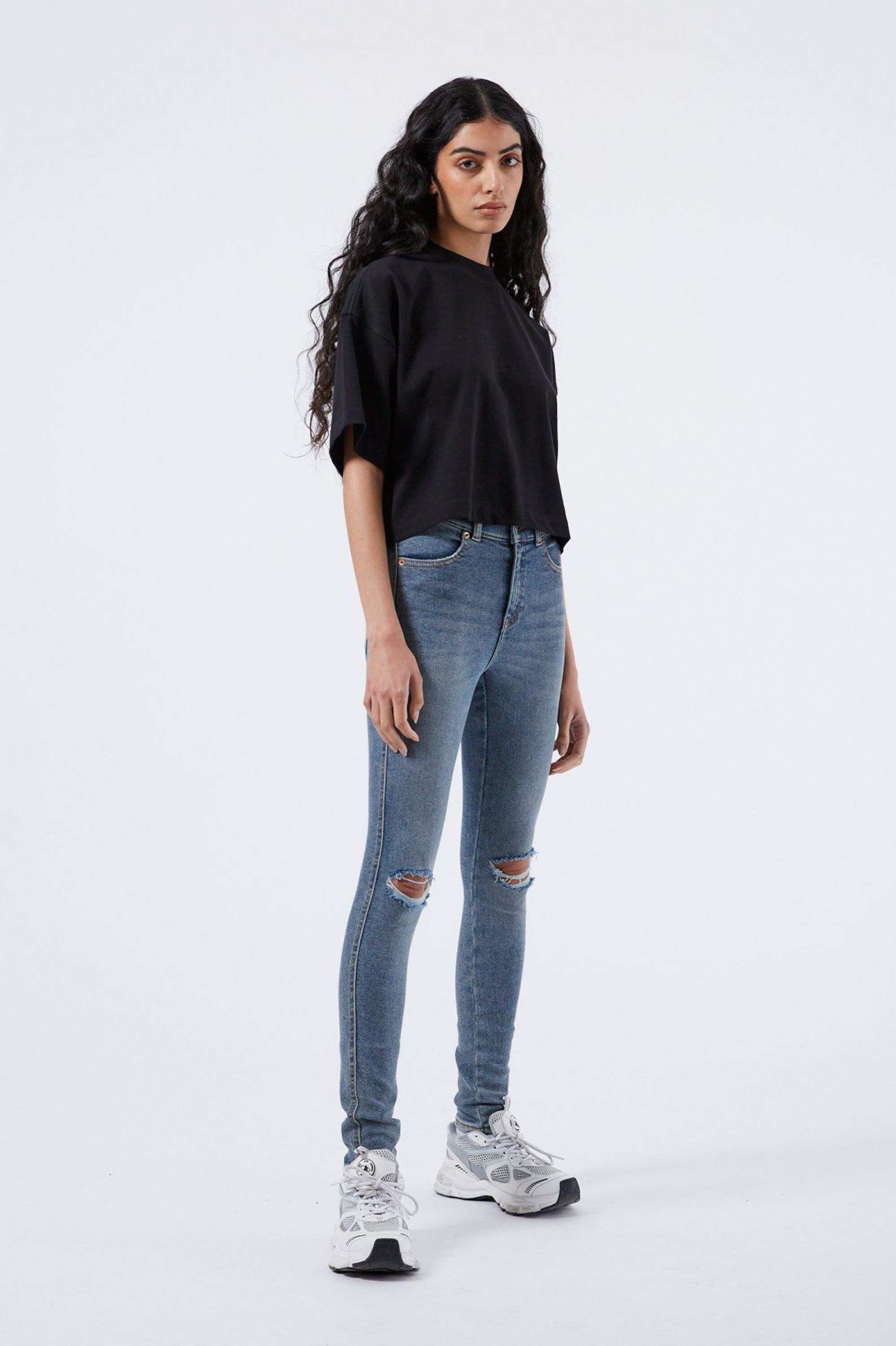 Dr. Denim High-waist-Jeans Lexy (1-tlg) Cut-Outs