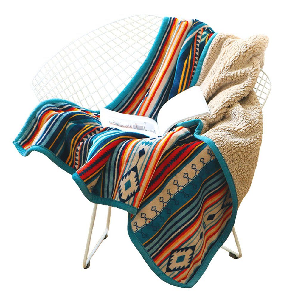 Wohndecke Coral-Fleece-Überwurf, flauschig, weich, Couch-Decke, warme, NUOD günstig online kaufen