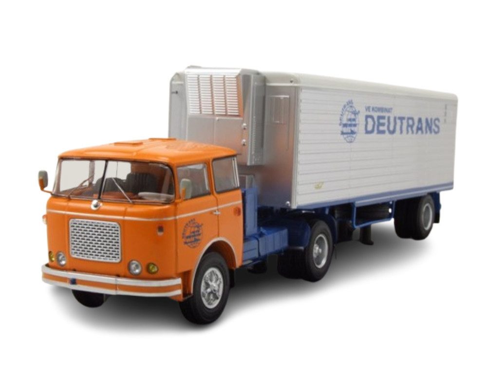 Premium ClassiXXs Modellauto Skoda LIAZ 706 MTTN Deutrans LKW orange, Maßstab 1:43