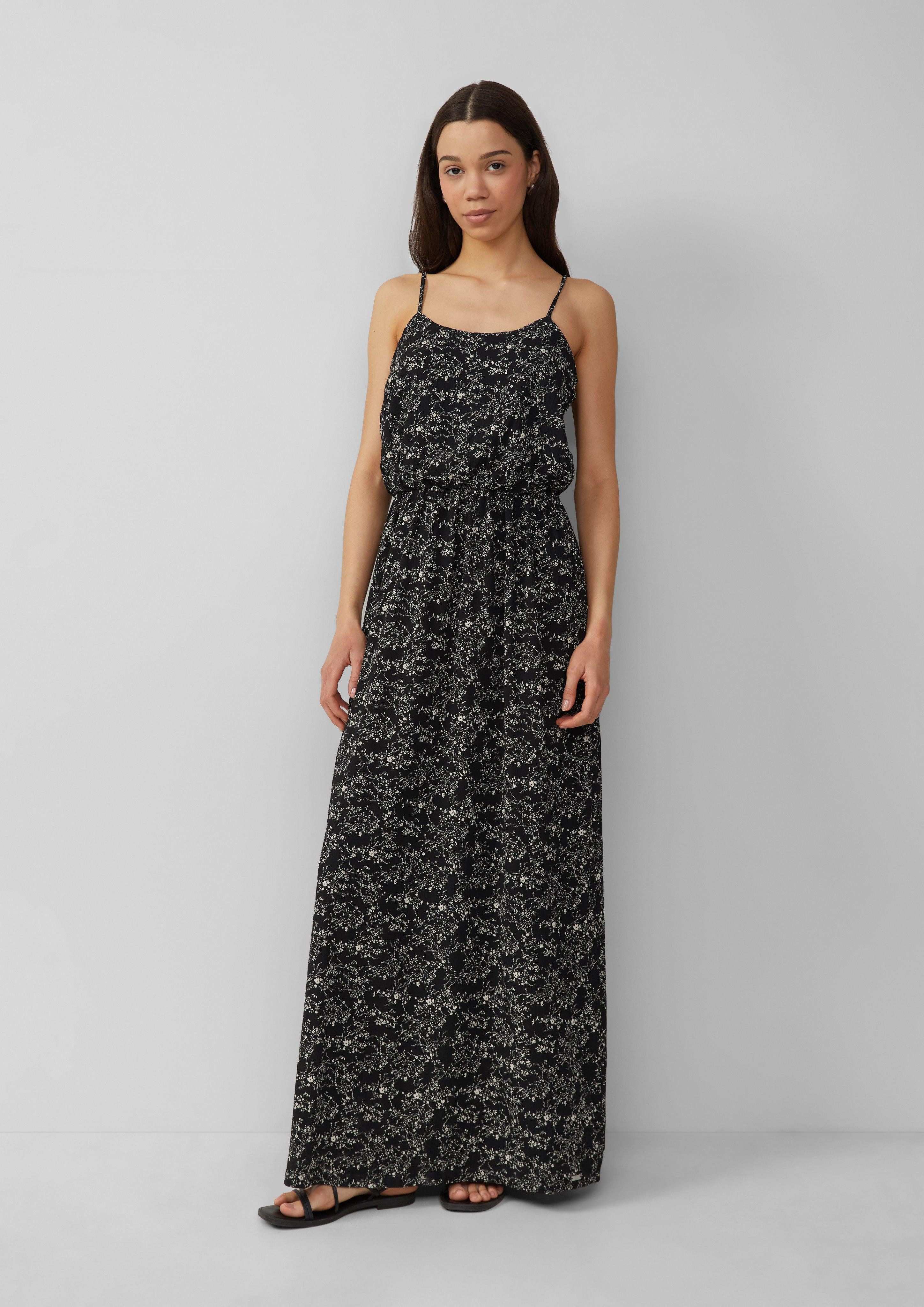 QS Maxikleid Langes Kleid mit Spaghettiträgern günstig online kaufen