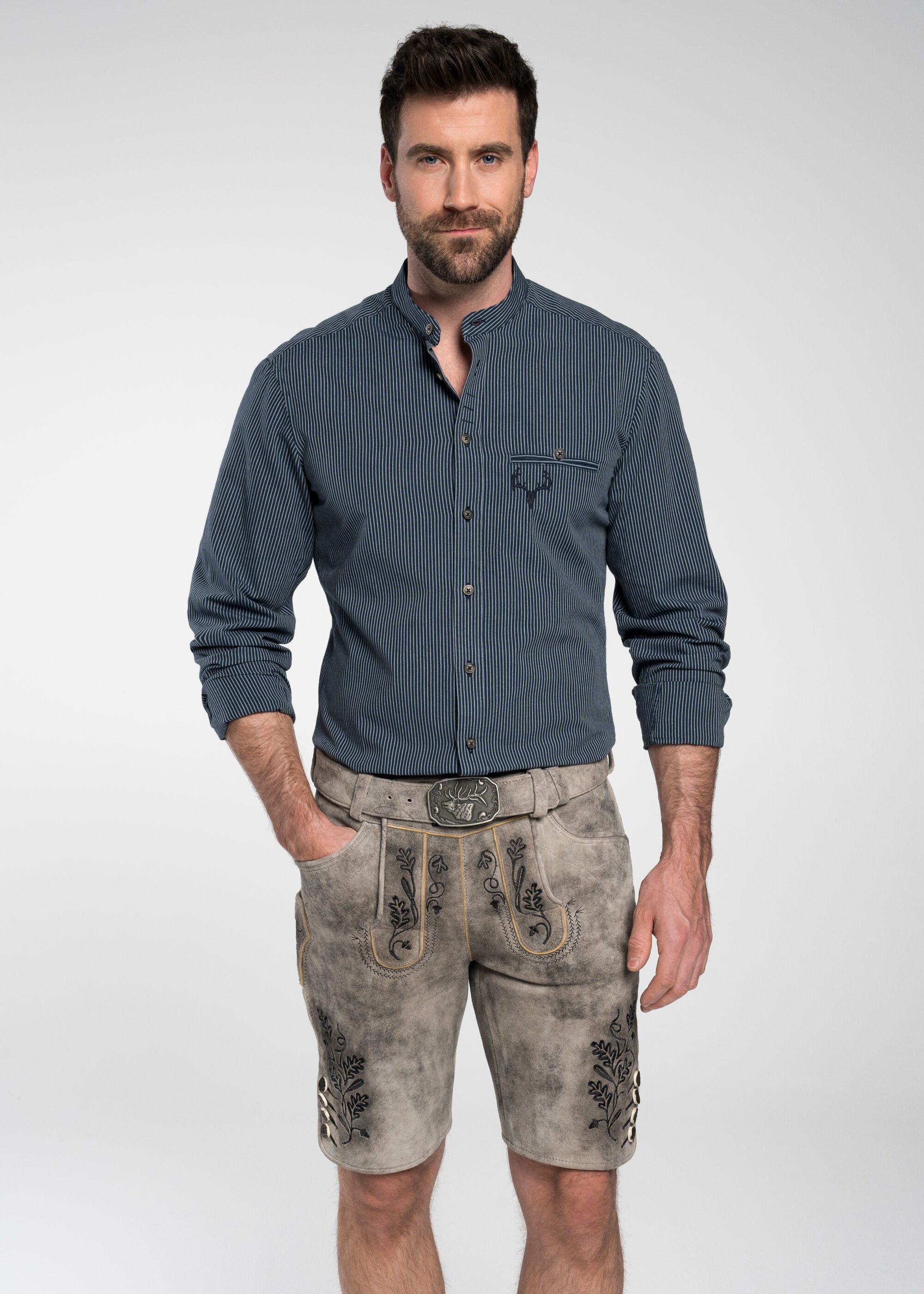 Spieth & Wensky Trachtenhemd Fellen mit Brusttasche günstig online kaufen