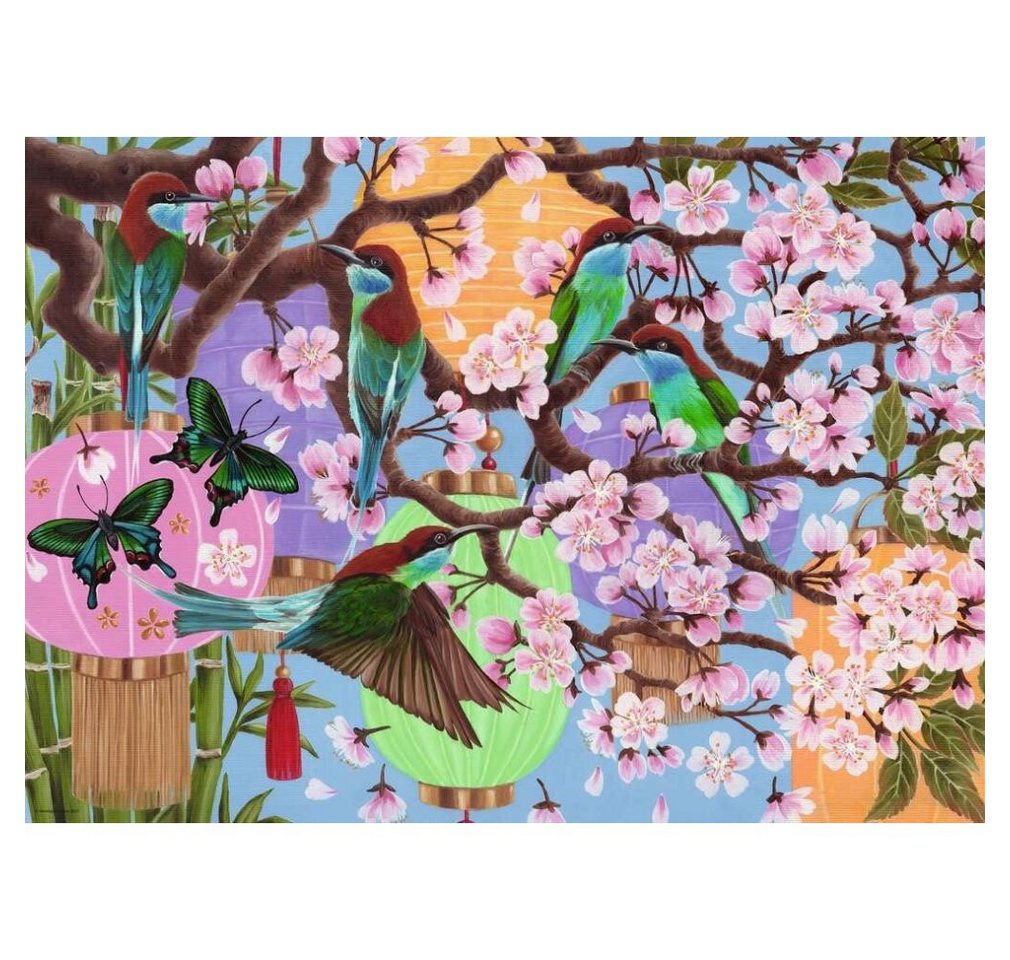 Thumbnail - Ravensburger Geschenkpapier Kirschblüten-Puzzle 1000 Teile