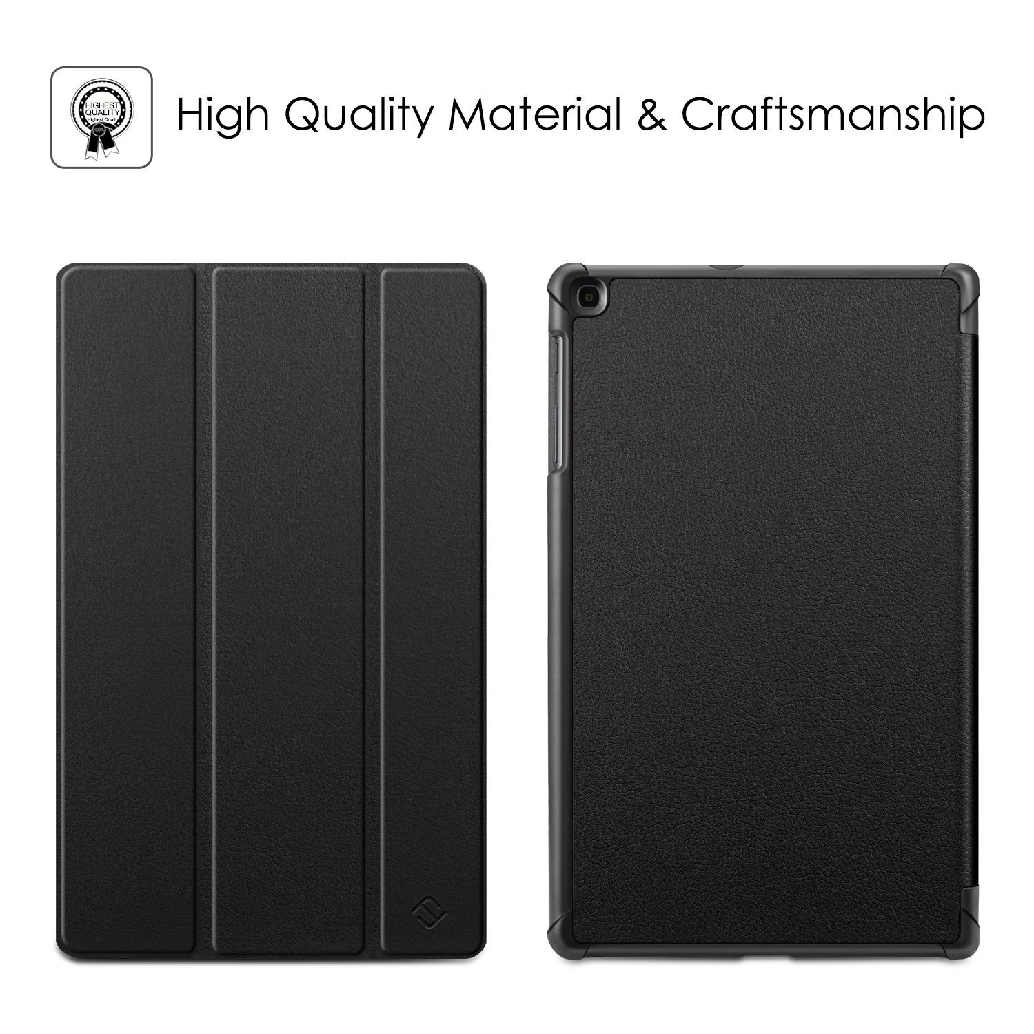 Fintie Tablet-Hülle für Samsung Galaxy Tab A 10,1 Zoll T510/T515 2019 Tablet 10,1 Zoll, Ultra Schlank Superleicht Kunstleder Schutzhülle mit Standfunktion