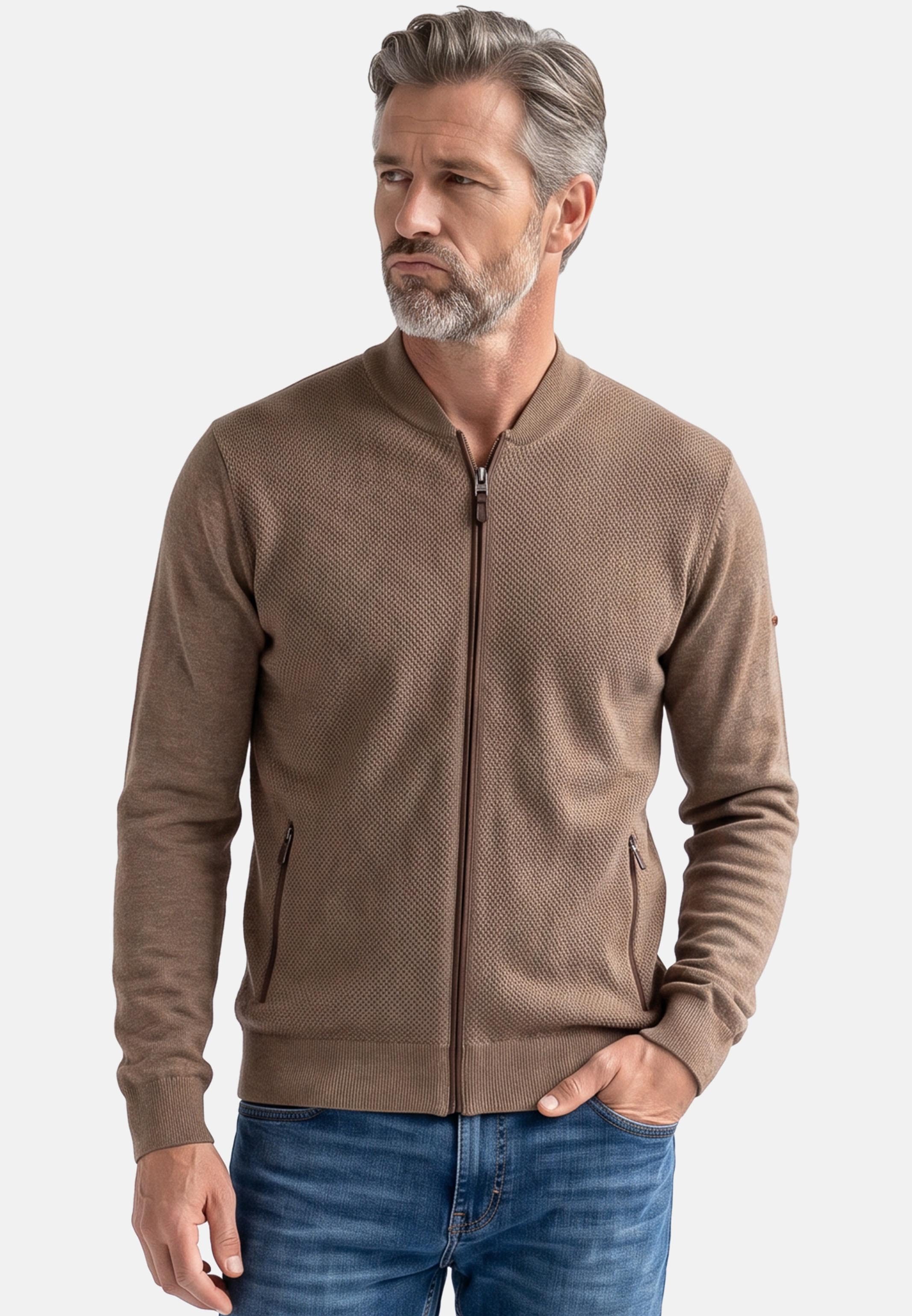 Redmond Strickjacke Basic (1-tlg) Strickjacke - Baumwolle - Atmungsaktiv