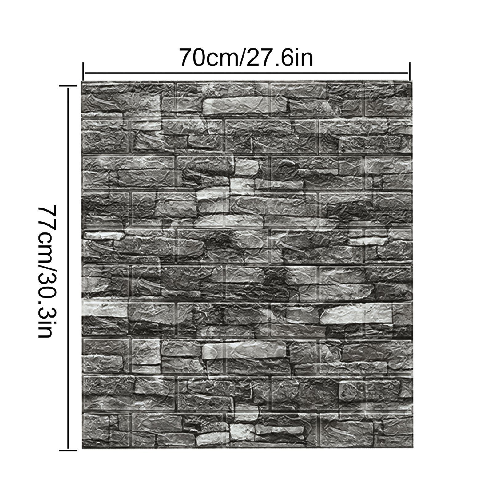 TWSOUL 3D-Wandtattoo 3D selbstklebende dreidimensionale Wandaufkleber, günstig online kaufen
