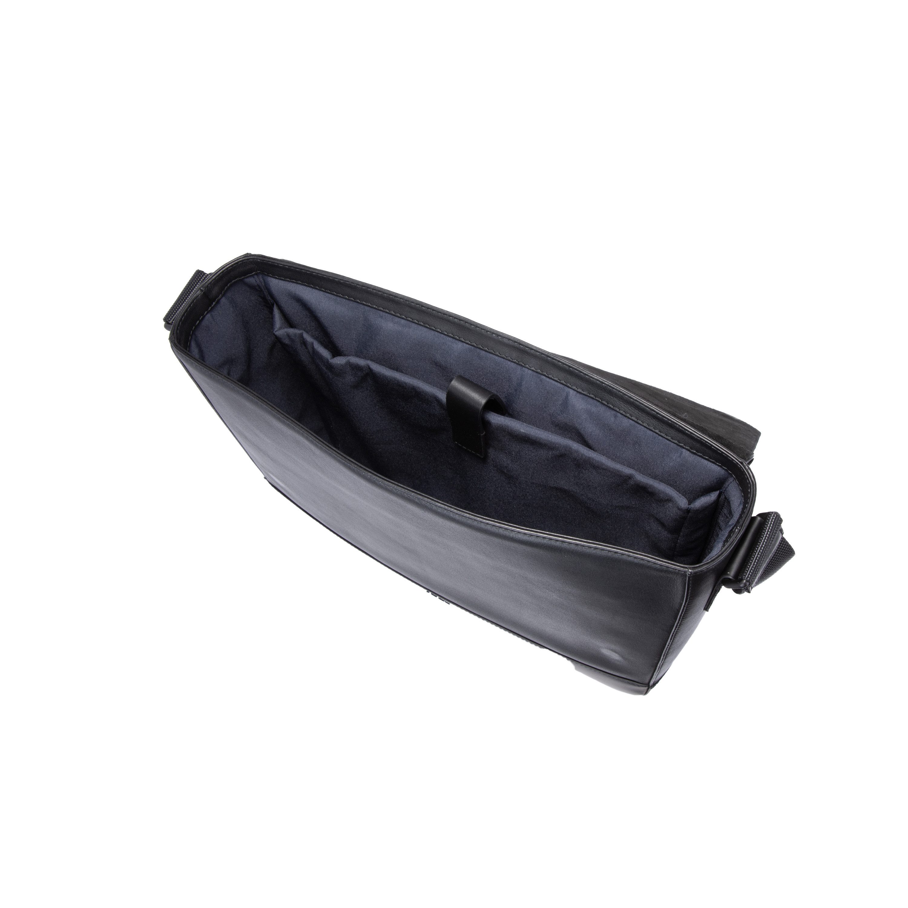 JOOP! Schultertasche manciano nevio messenger mhf, Unisex Geschäftstasche, Umhängetasche mit Logoprägung
