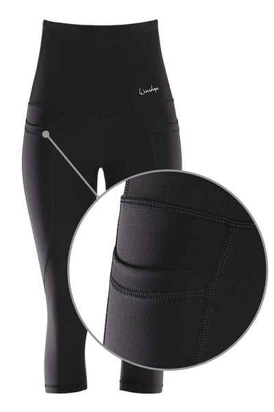 Winshape Leggings ¾-Functional Comfort HWL215C High Waist mit praktischen Taschen