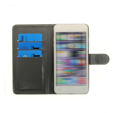 K-S-Trade Handyhülle für Google Pixel 6a, Schutz Hülle Handy Hülle 360° Wallet Case Schutz Hülle