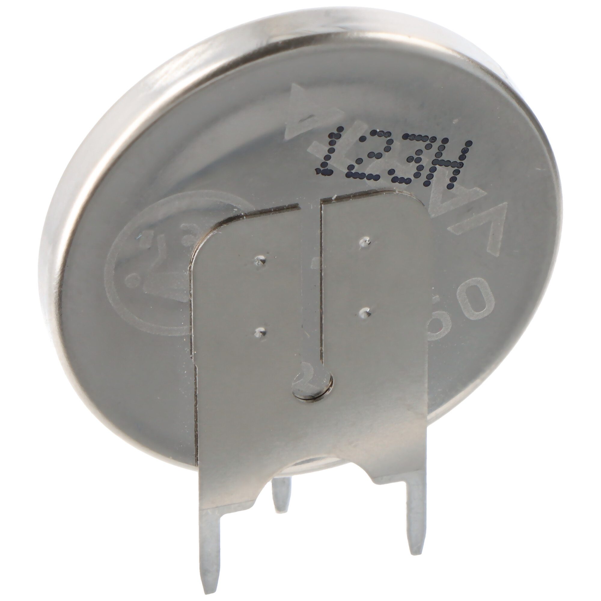 VARTA Lithium Batterie CR2450, CR2450SLF, mit Printkontakte stehend, 3 Volt Batterie, (3,0 V)