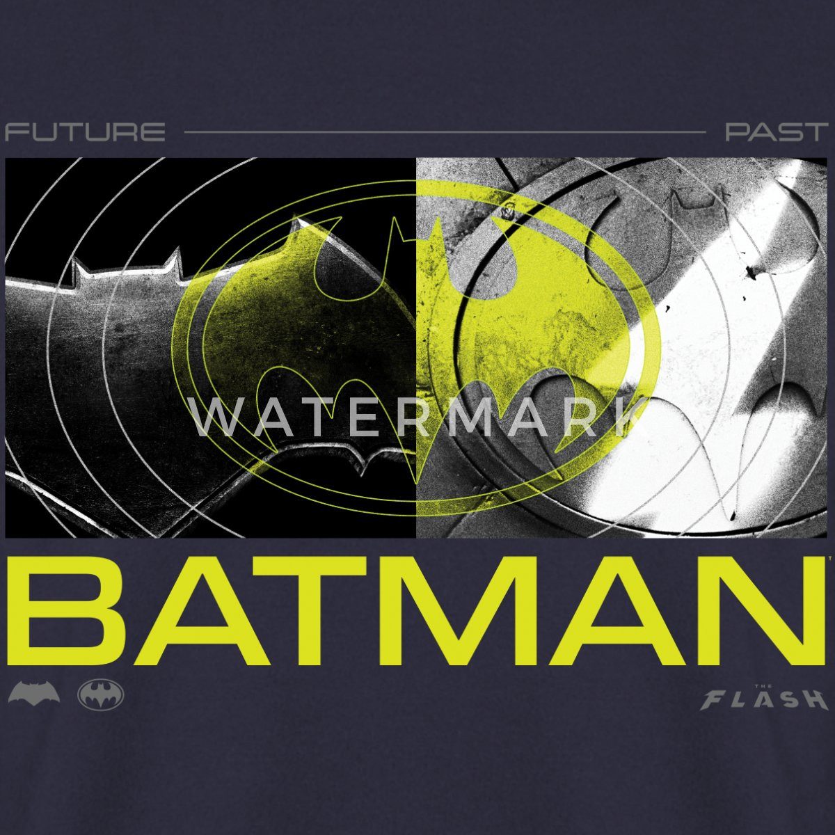 Spreadshirt Sweatshirt The Flash Und Batman Zukunft Und Vergangenheit Unisex Pullover (1-tlg)