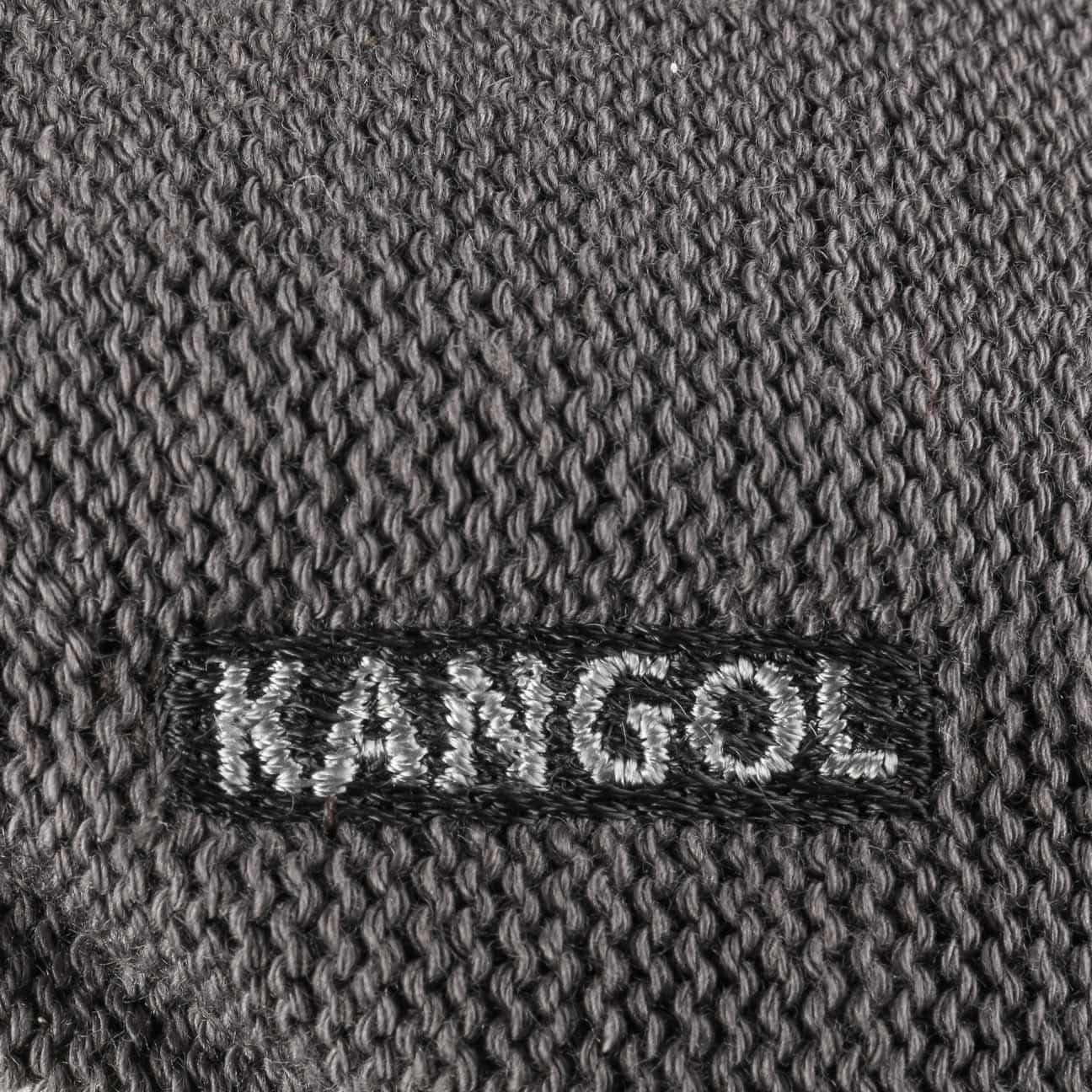 Schnabelmütze anthrazit Flat Schirm Cap mit (1-St) Kangol