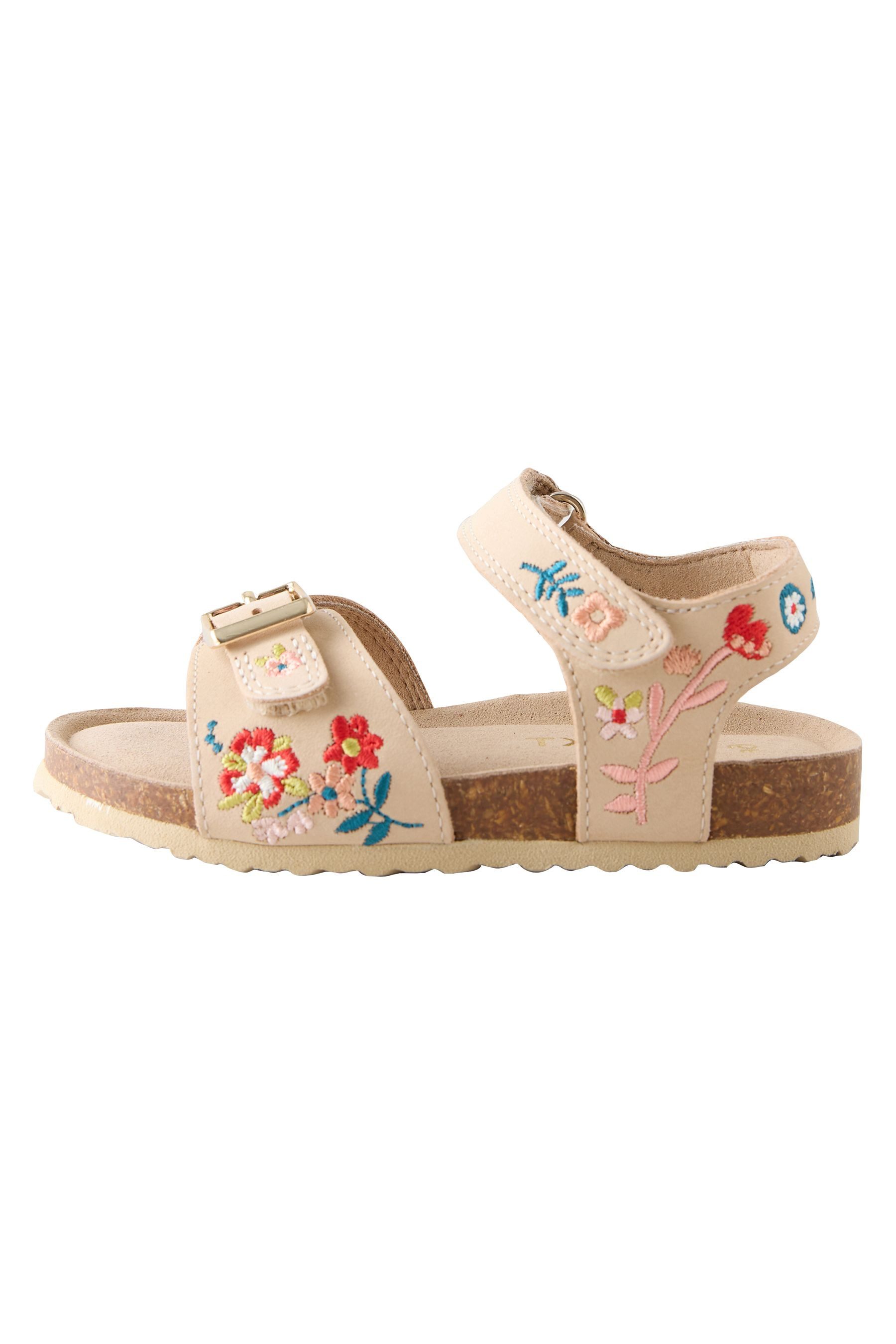 Next Sandalen mit Korksohle und Klettverschluss Sandale