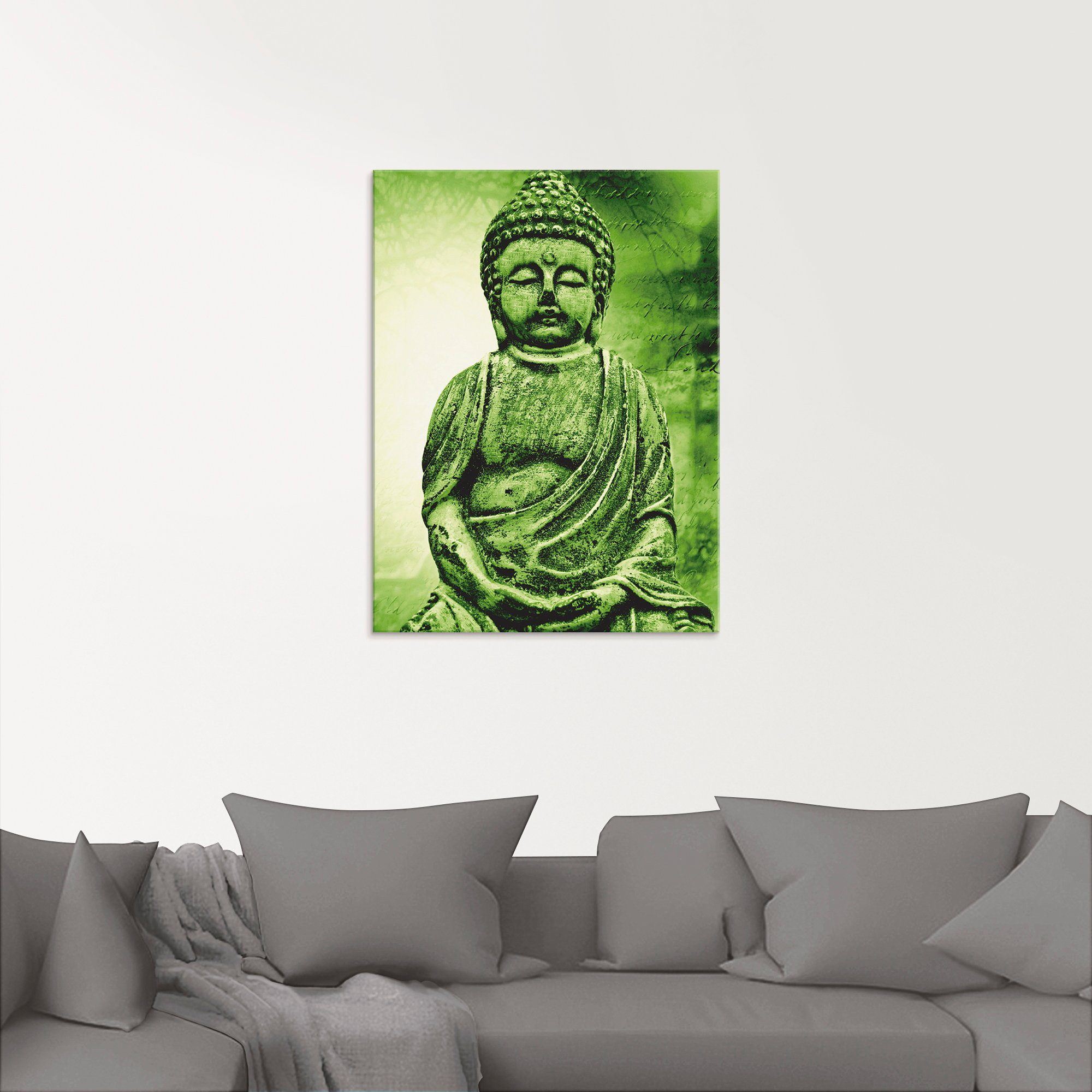 Artland Glasbild Buddha, Größen in St), verschiedenen Religion (1