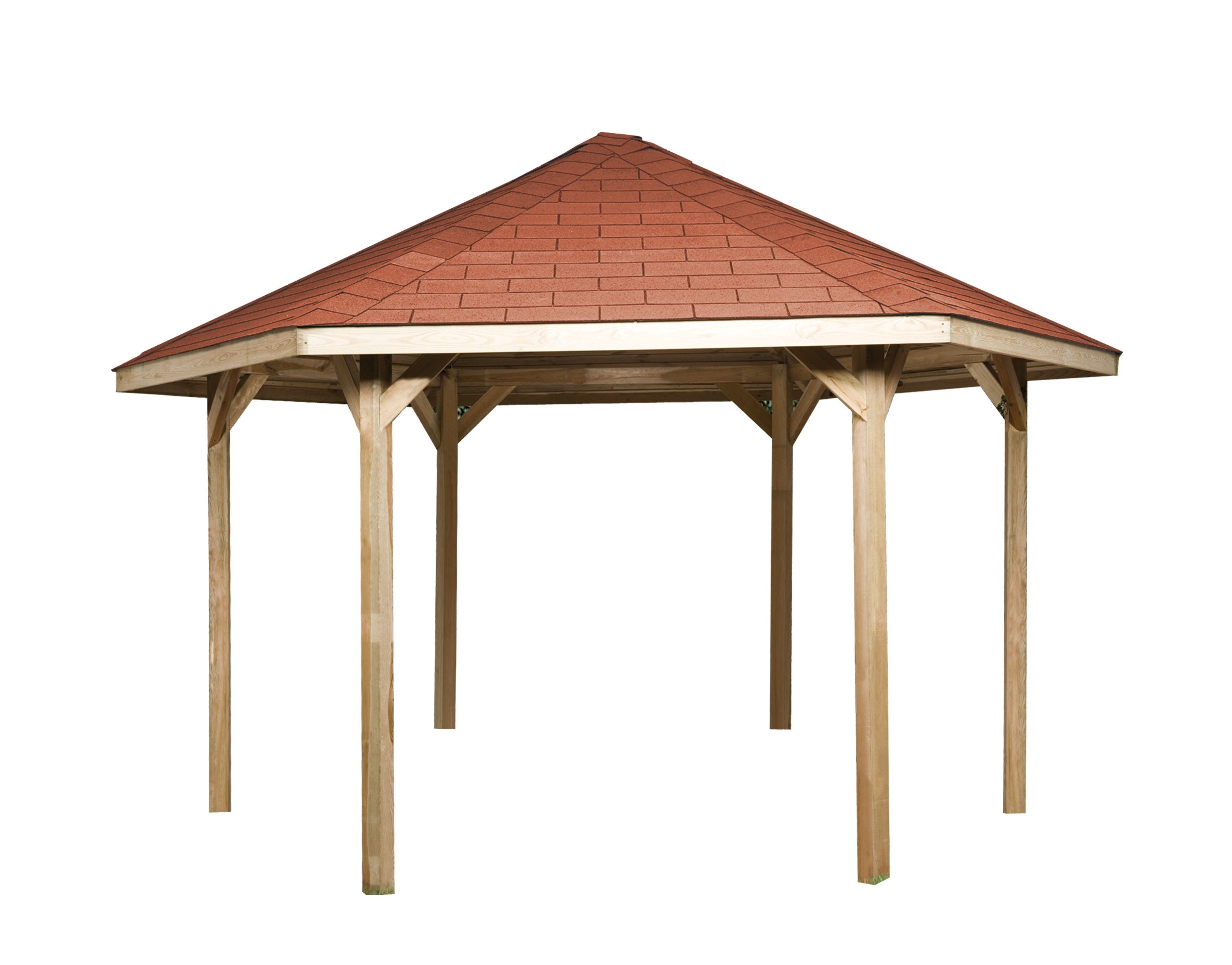 weka Pavillon Paradies 2, BxT: 399x461 cm