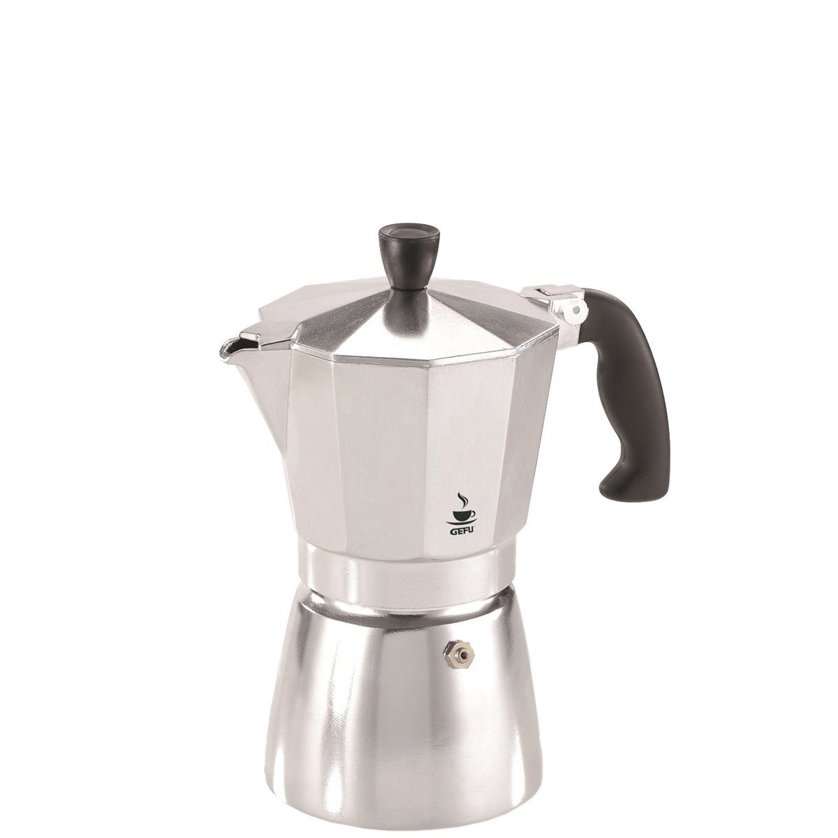 GEFU Espressokocher Espressokocher LUCINO 3 Tassen Espressokanne Espre