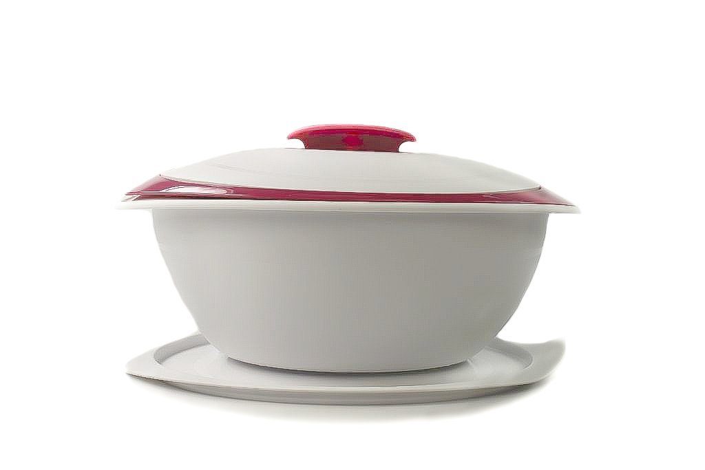 bowleset Art Deco Keramik Uranglasur 13 tlg Color:Pink