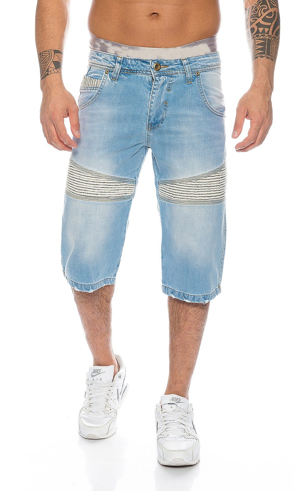 Lorenzo Loren Jeansshorts Herren Shorts Denim günstig online kaufen