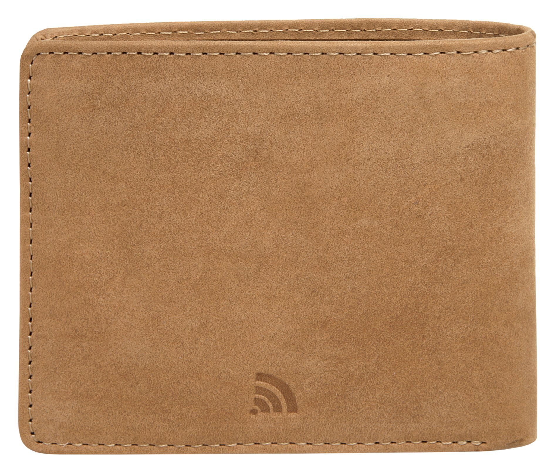 BODENSCHATZ Brieftasche BICOLOUR, echt Leder