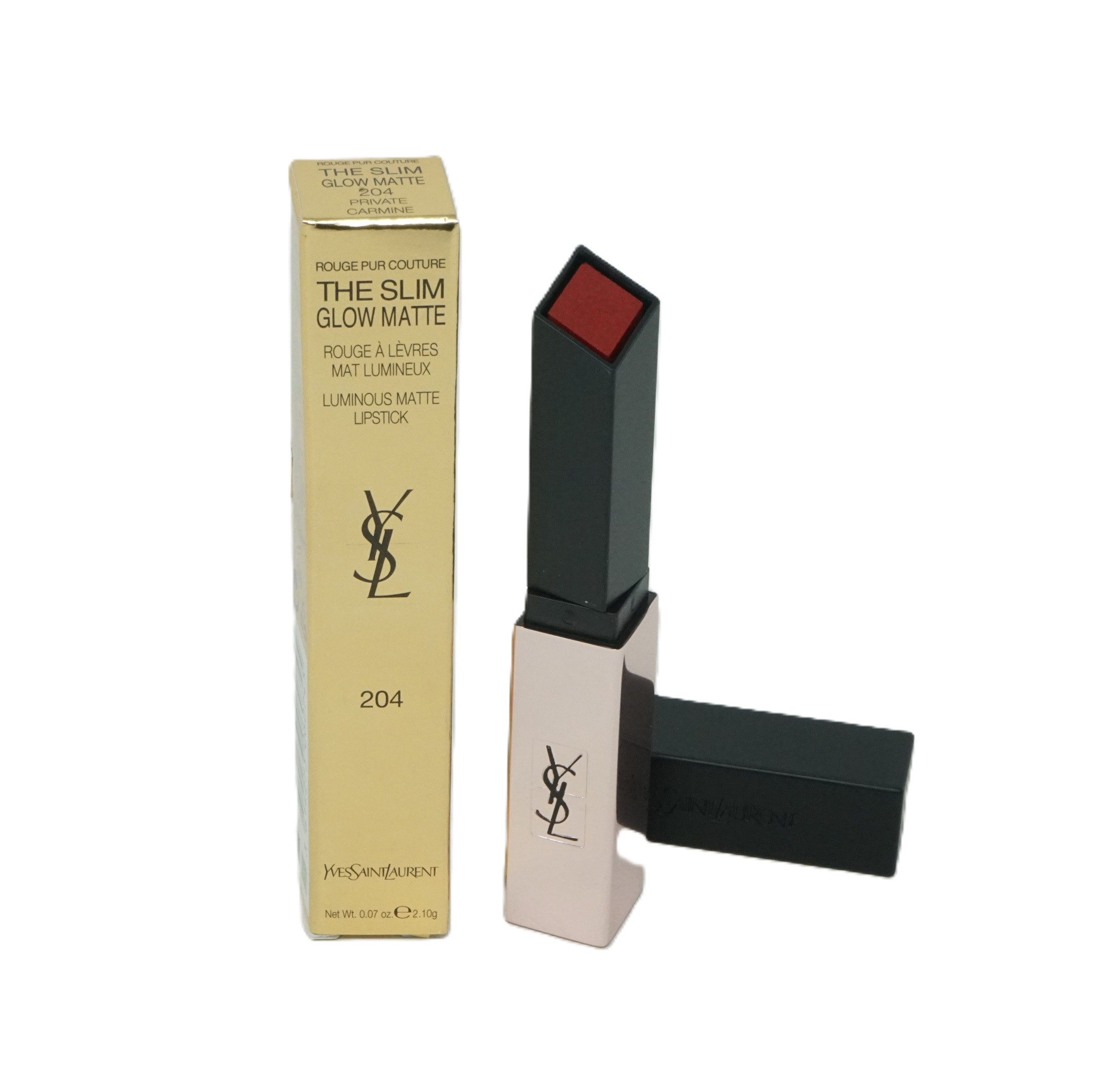 Lippenstift Yves Saint Laurent The Slim Glow Matte Lipstick Lippenstift 2,1g 204