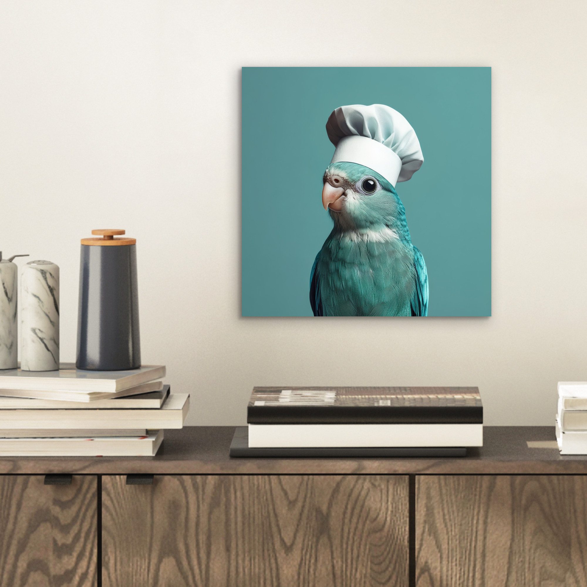 MuchoWow Metallbild Sittich - Vogel - günstig online kaufen