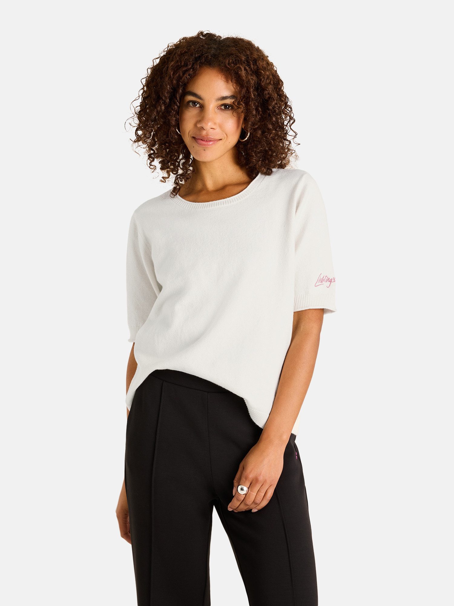 Lieblingsstück Kurzarmpullover MelisandeL Baumwollmix