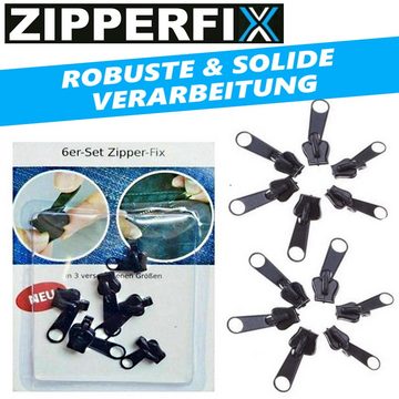 MAVURA Reißverschluss ZIPPERFIX Reißverschluss Reparatur Set Reißverschlussreparatur, Zipper A Fix [2er Set]