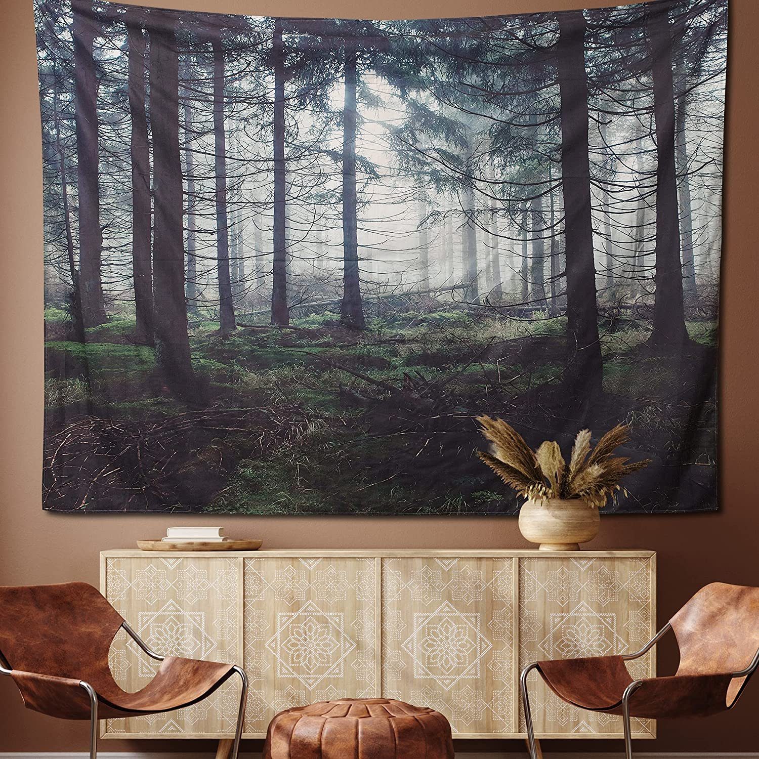 riijk Wandteppich Tagesdecke groß mit Motiv, als Picknickdecke. Wandtuch, Lichtecht, waschbar ohne Verblassen Digitaldruck – Bild 3 von 5