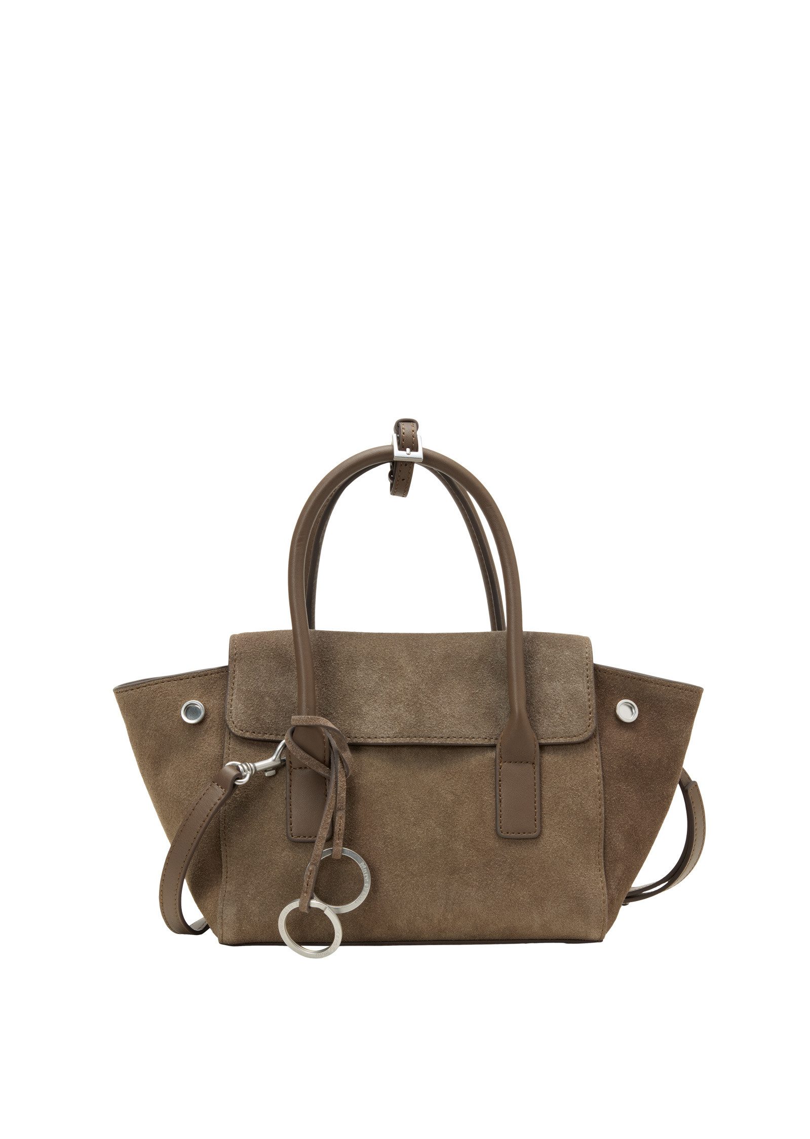 Marc O'Polo Shopper aus weichem Veloursleder