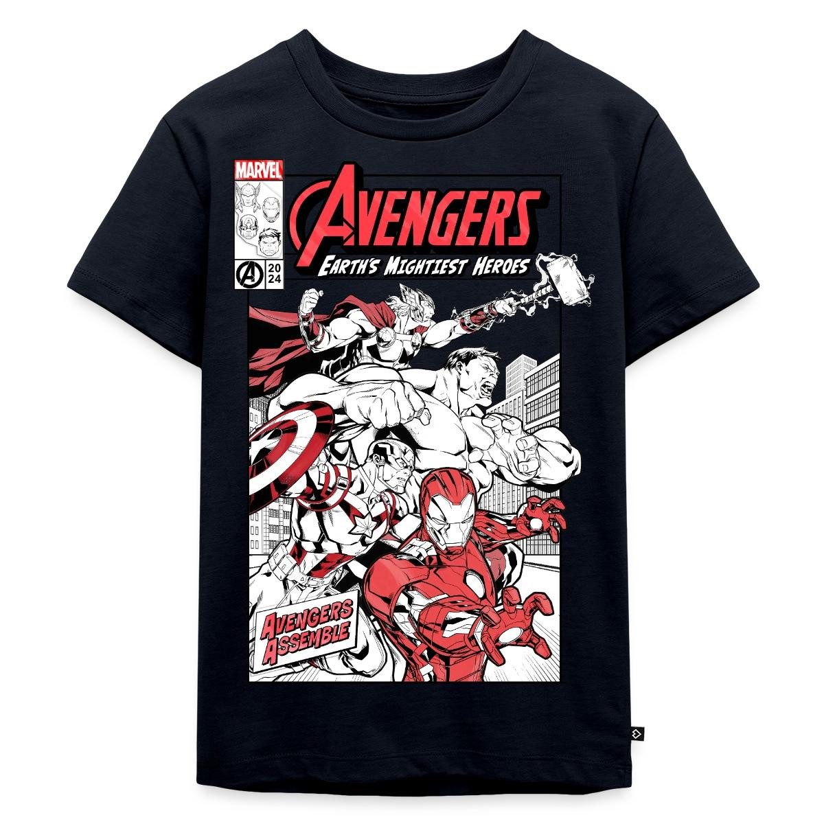T-Shirt Avengers Assemble Helden Comic-Motiv Kinder Premium T-Shirt