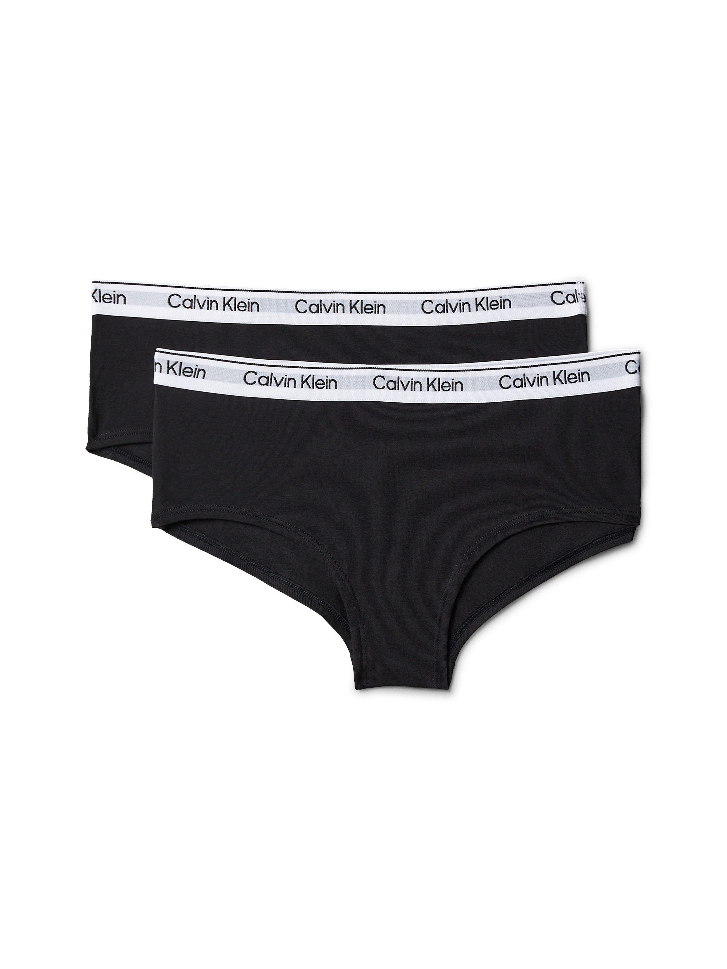 Calvin Klein Underwear Hipster 2PK SHORTY (Packung, 2er-Pack) Mit Markennamen auf dem Bund, für Kinder