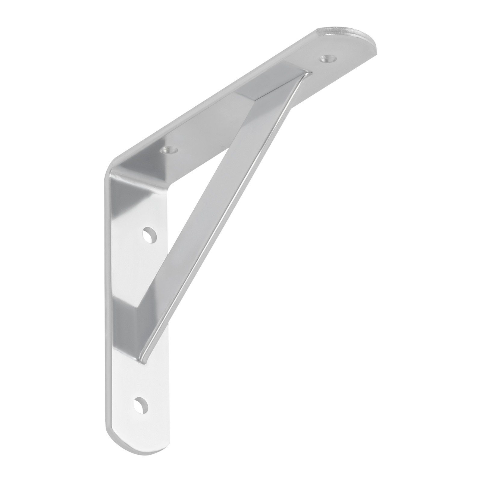 SO-TECH® Wandregalhalter Regalkonsolen mit Querstrebe zur Stabilisierung, 1-tlg., 150 x 125 x 30 mm, verzinkt, pulverbeschichtet