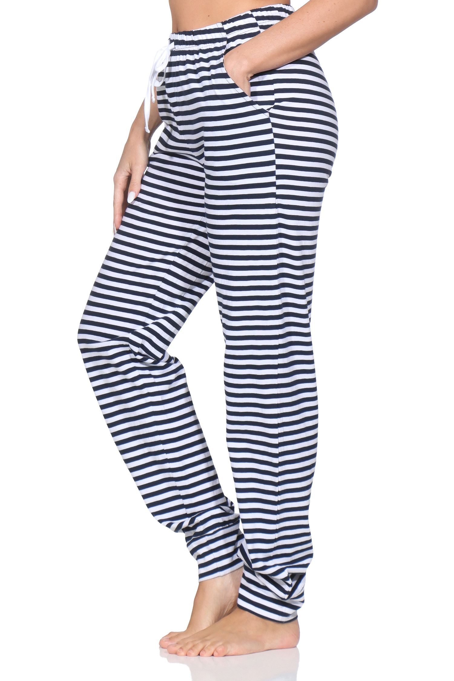 Normann Relaxanzug Damen Pyjama Hose lang Mix & Match - perfekt zu kombinieren