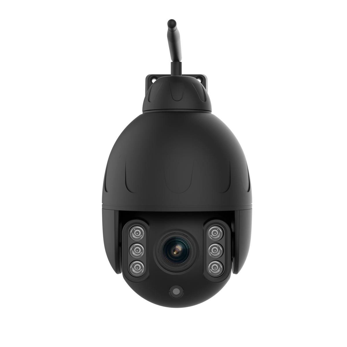 Foscam Überwachungskamera FOSCAM SD4 4 MP Dual-Band WLAN PTZ Dome (Außenbereich, Innenbereich, 4-fach optischer Zoom, Intelligente Erkennung & Push-Benachrichtigung, IP66 Wasserfest, Nachtsicht bis 50m)