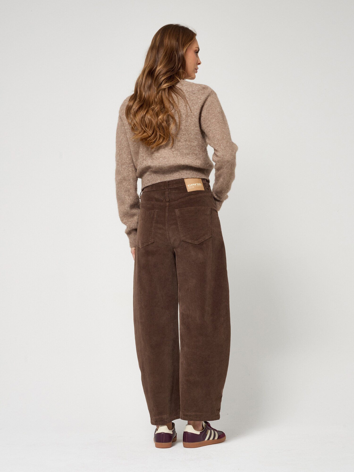 GANG Stoffhose 94ODINA mit konisch zulaufendem Bein