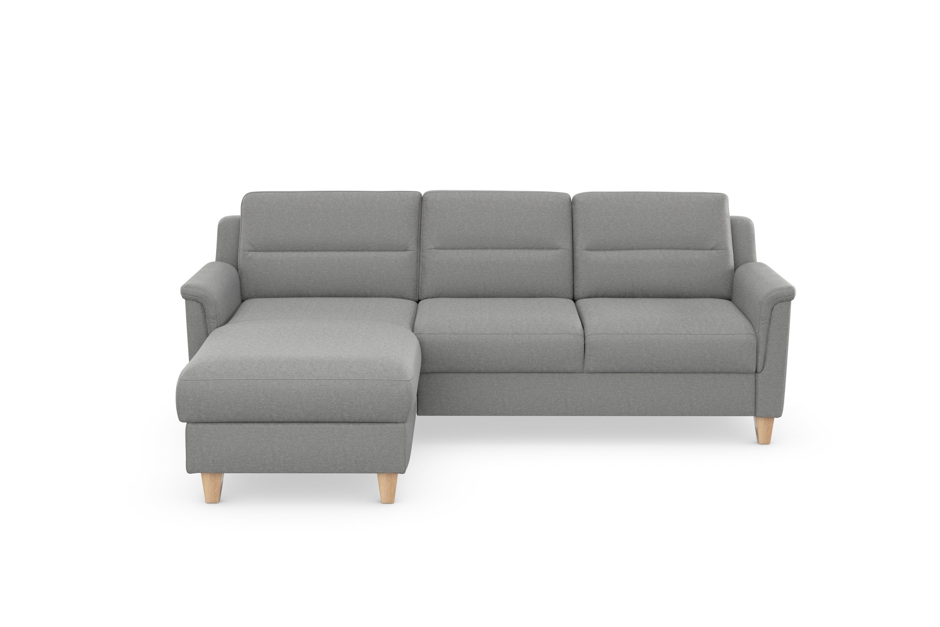 sit&more Ecksofa "Farö L-Form" inklusive Federkern, wahlweise mit Bettfunkt günstig online kaufen