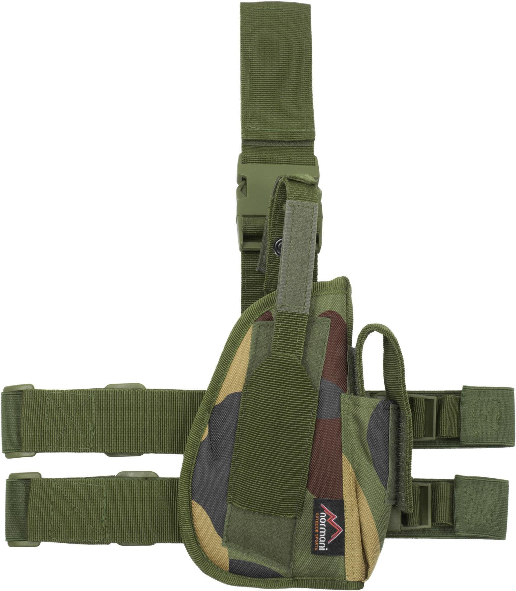 normani Polizei-Kostüm Beinholster für Kurzwaffen, rechts RightWard