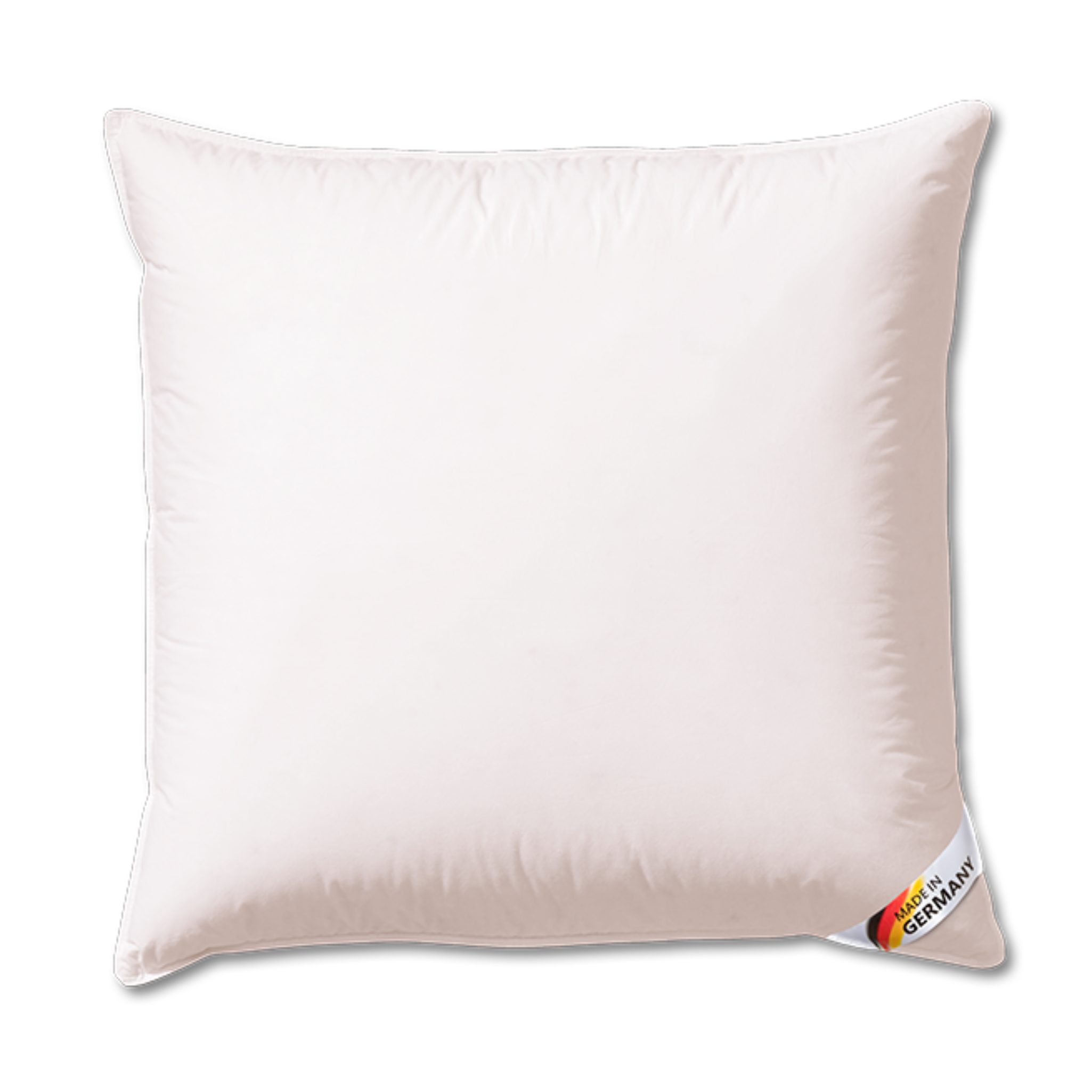 KÜNSEMÜLLER Microfaserkissen Finesse Подушки mit Reißverschluss, Füllung: 100% Polyester (Sensofill), Bezug: 100% Baumwolle, Seitenschläfer, Rückenschläfer, Bauchschläfer, Daunen-Feeling durch modernste Fasertechnologie