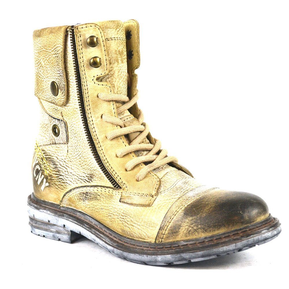 Yellow Cab SOLDIER W Y25049 Stiefelette Taupe