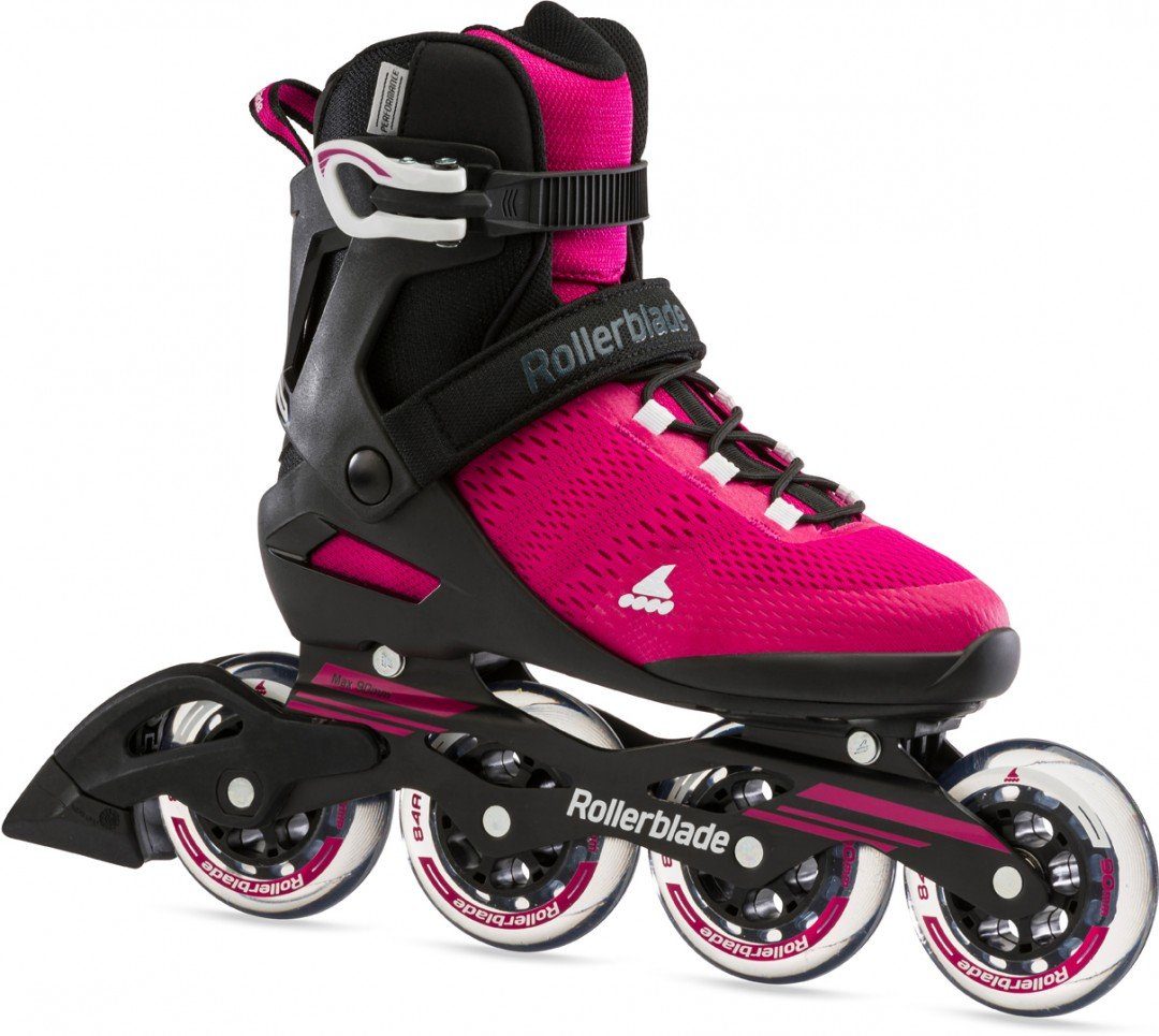Inlineskates ROLLERBLADE SPARK 90 W Inline Skate 2021 raspberry/black