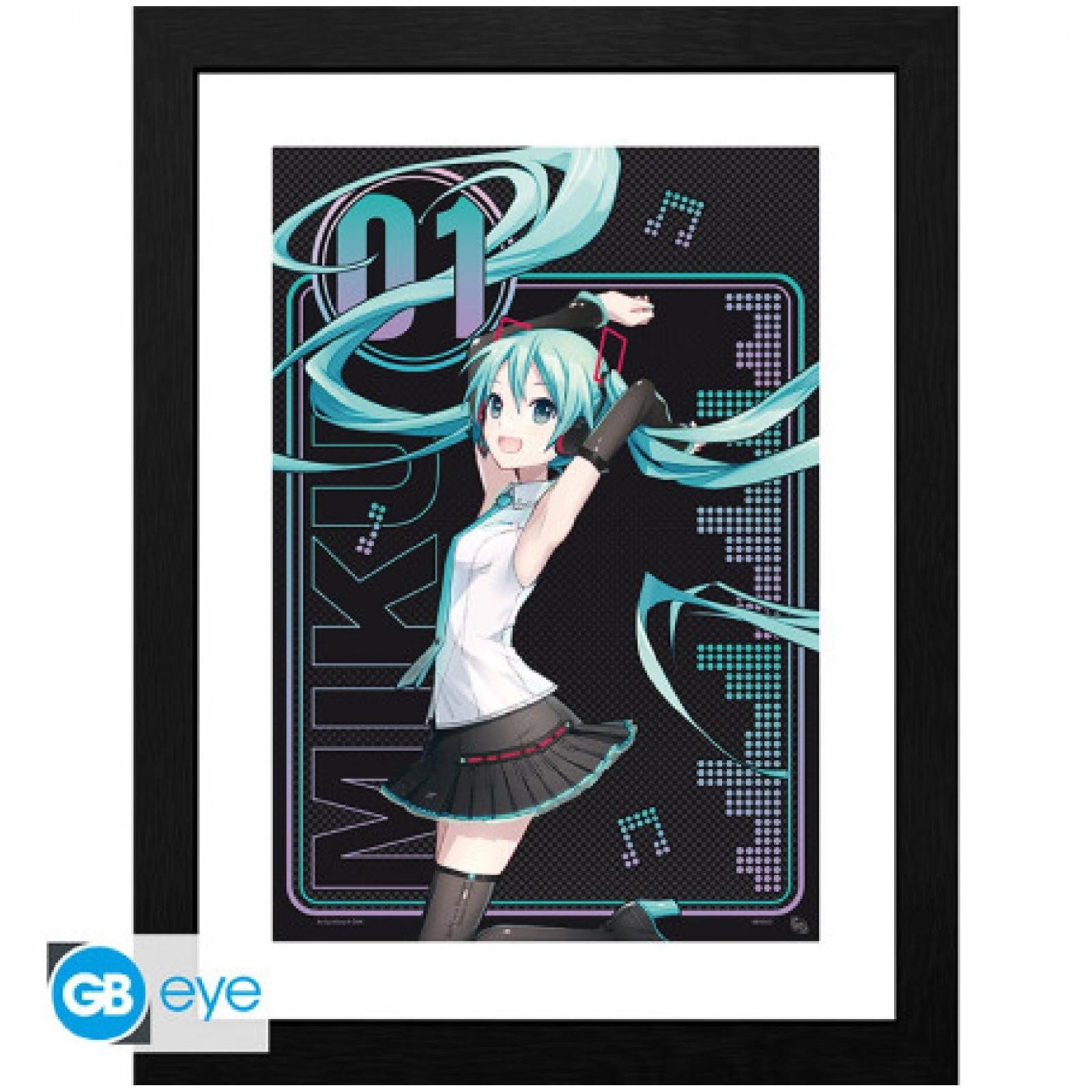 ABYstyle Poster HATSUNE MIKU - Framed print