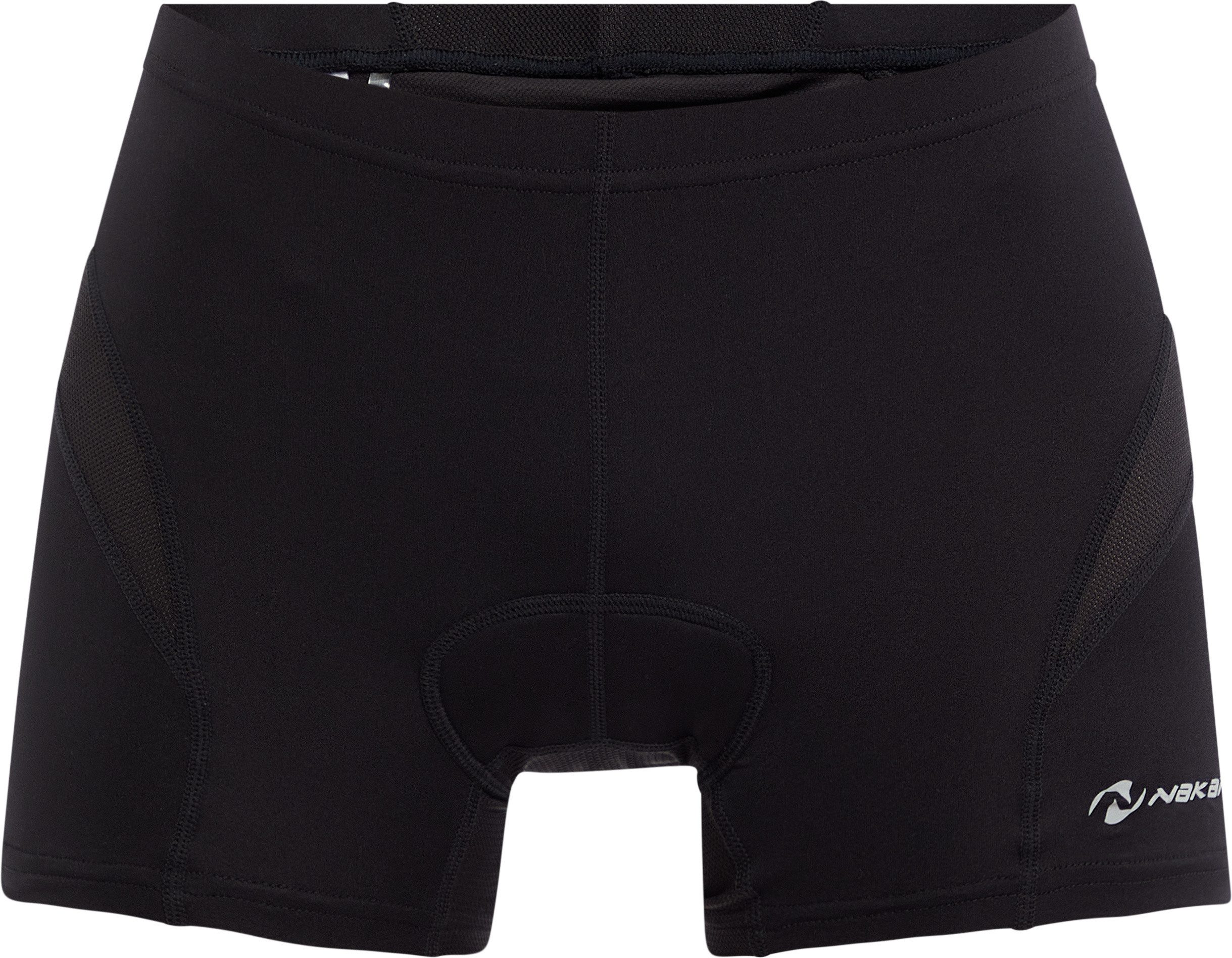 NAKAMURA Fahrradhose Da.-Fahrrad-Hose Cortina II wms mit reflektierenden Details, in unifarbener Optik, atmungsaktiv