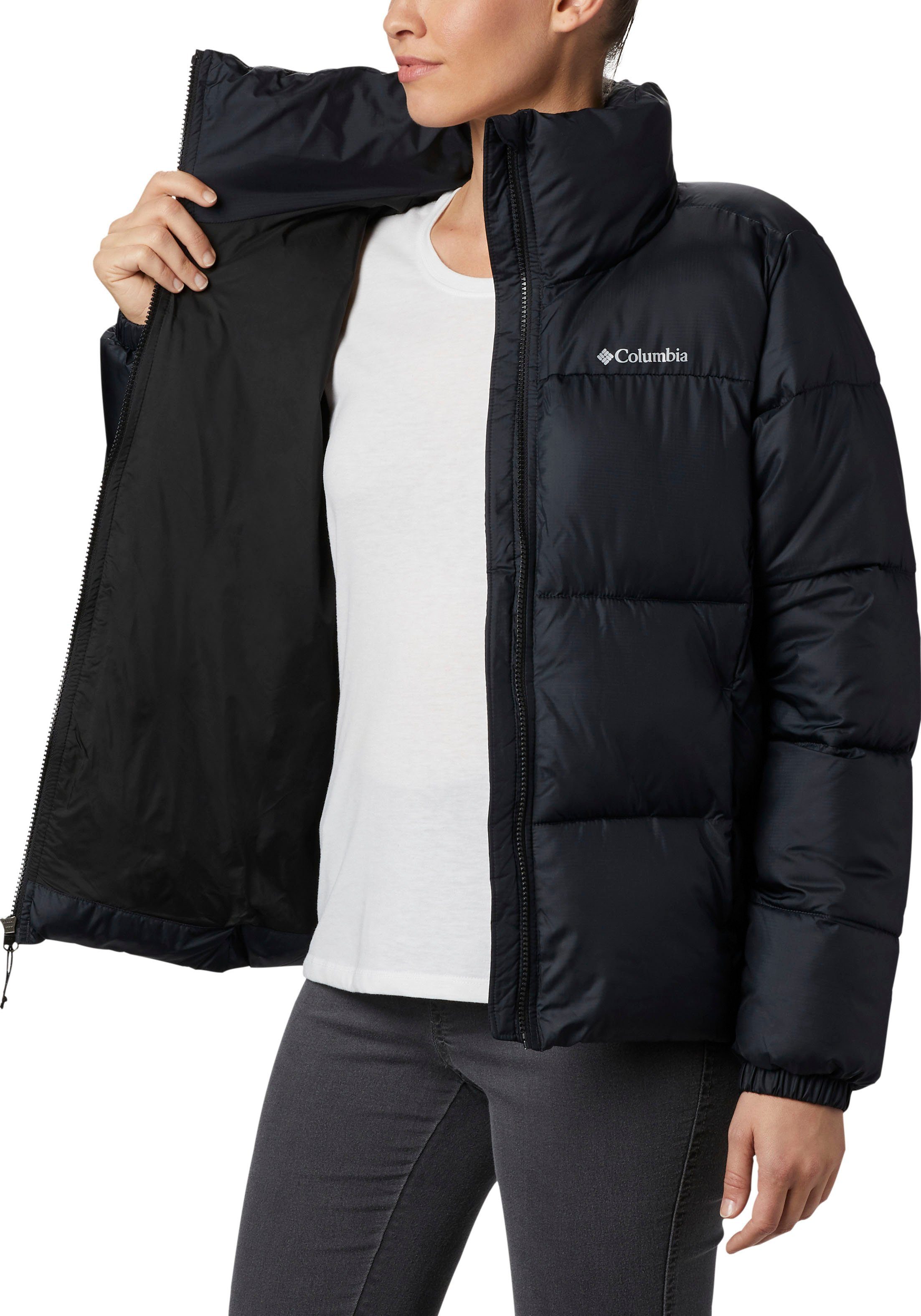 schwarz PUFFECT Columbia Steppjacke