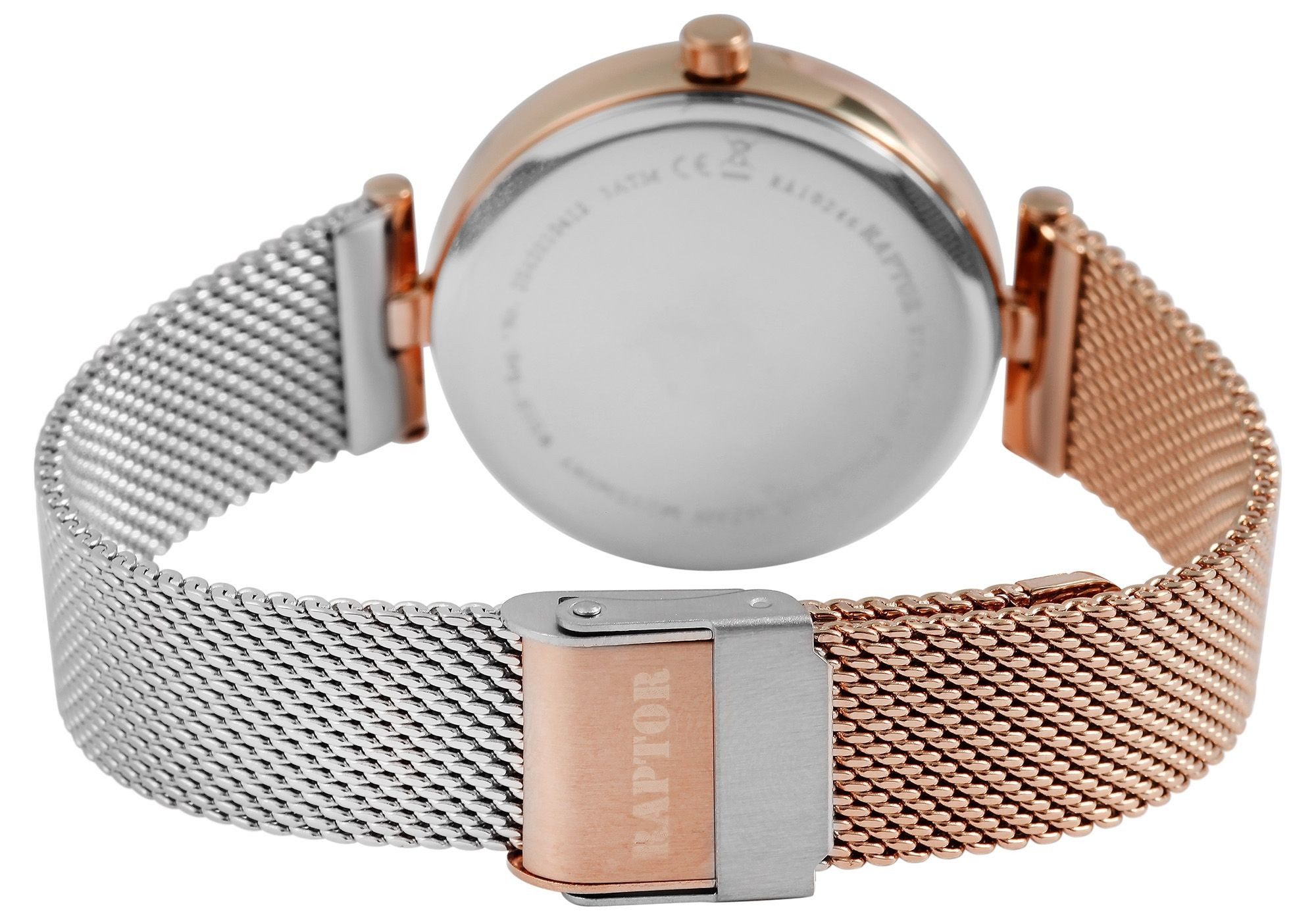 Raptor Quarzuhr Tinna Raptor Damenarmbanduhr "Tinna" Milanesearmband günstig online kaufen