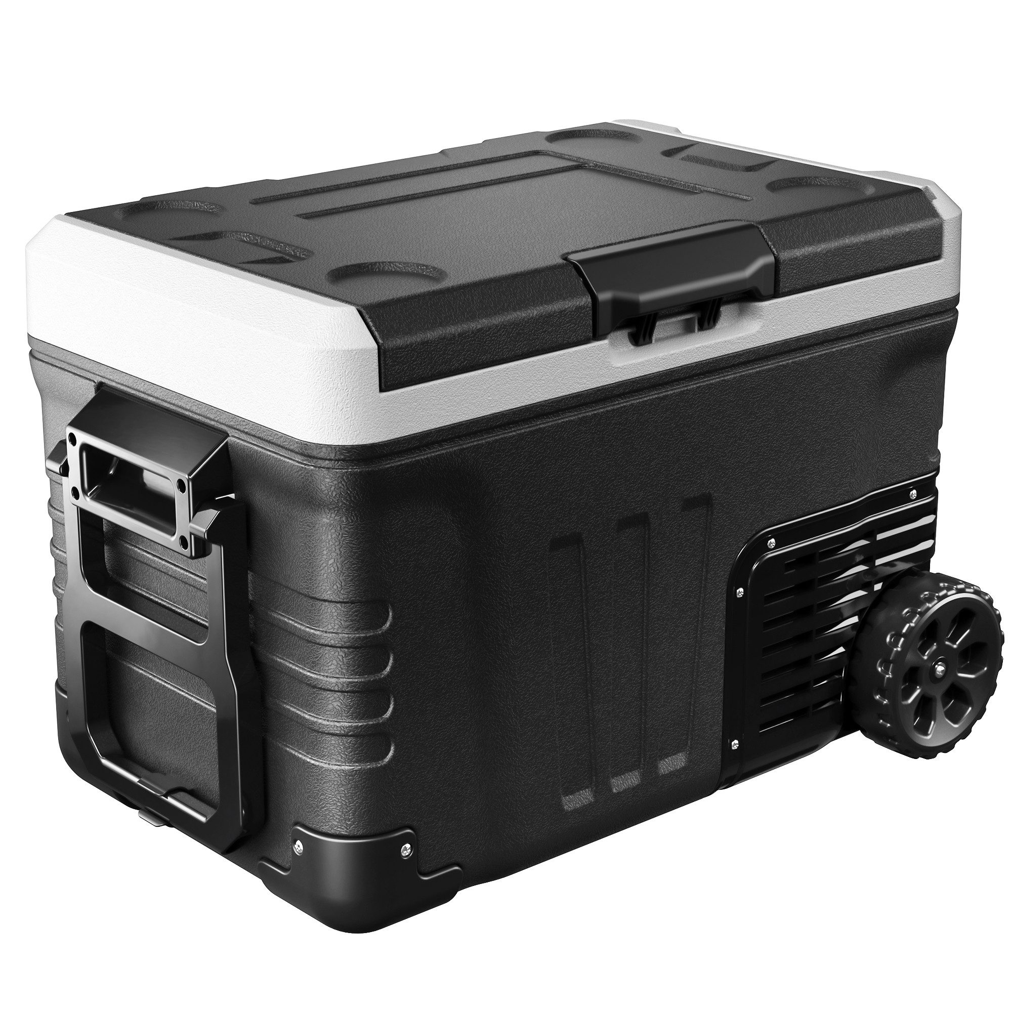 EUHOMY Kühlbox 35/50L Kompressor Kühlbox, Kühlbox für Auto Mit APP Steuerung, Tragbar, 50 l, Tragbar, App-Steuerung, Kompressor